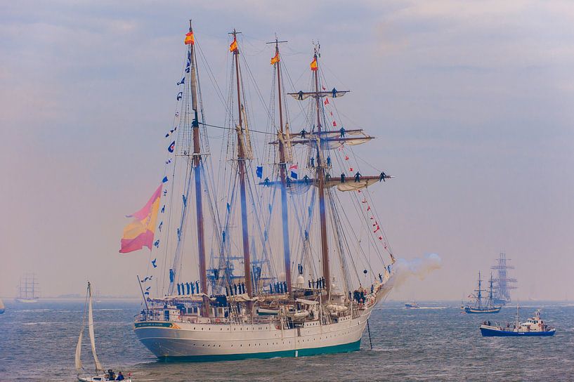 Salut an den Kronprinzen in der Stadt Amsterdam von Brian Morgan