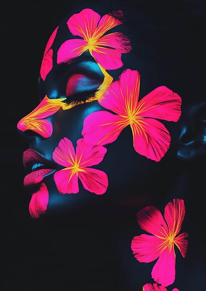 Floraison fluorescente par Color Square