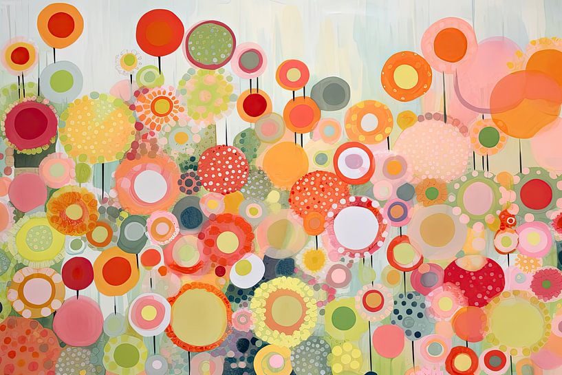 Flowers modern by Bert Nijholt