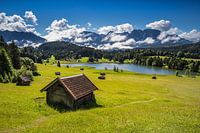 Geroldsee in den Alpen, Deutschland