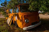 verlassener volkswagen van