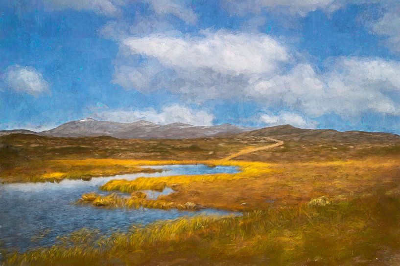 Chemin vers le no man's land par Marco Lodder