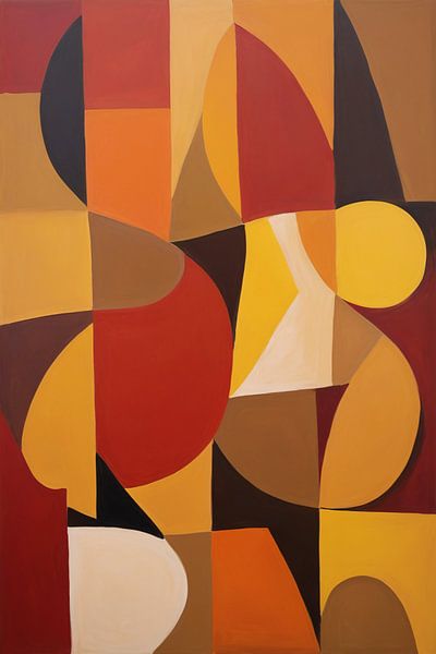 Harmony in Geometric Warmth by Art & Soul Creations