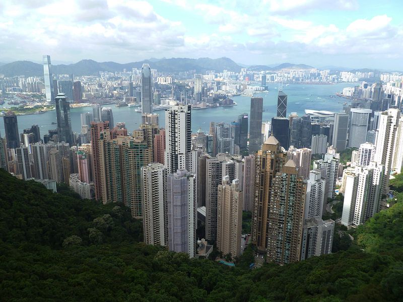 Skyline von Hongkong von Berg Photostore