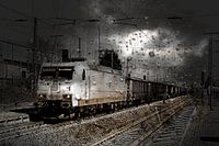 185 009 DB - Güterzug