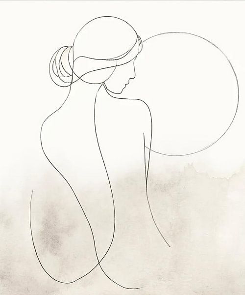 Weibliche Harmonie der Natur von Cynthia Vaders