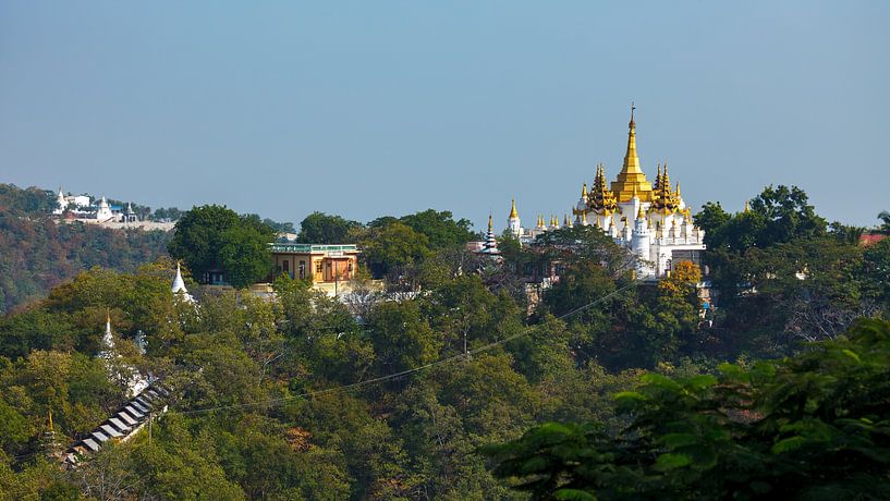 Die Pagoden von Mandalay von Roland Brack