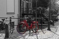 Rotes Fahrrad