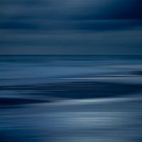 Ambiance du soir au bord de la mer