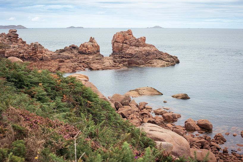 Pink granite coast | Brittany, France by Marjan Schmit Visser