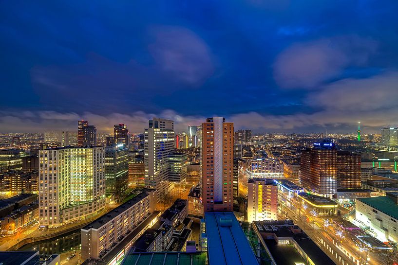 Rotterdam van bovenaf von Roy Poots