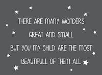 Many Wonders, Kinderkamer canvas