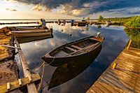port on Lake Unden in sweden. Tiveden