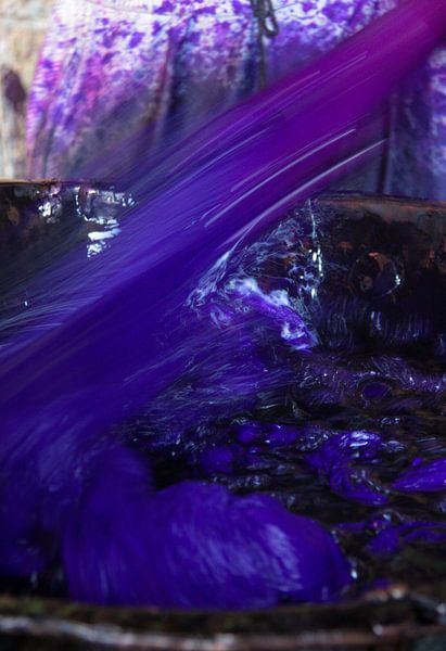 Paarse tornado von Ann Wijns