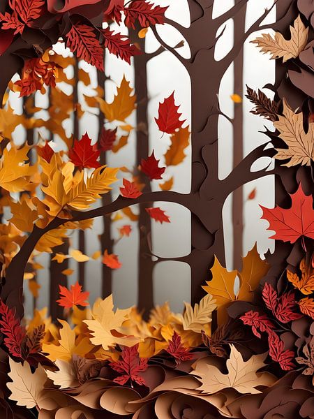 Les taches d'automne par Bart Veeken