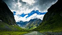 Road in the Fiordland - New Zealand