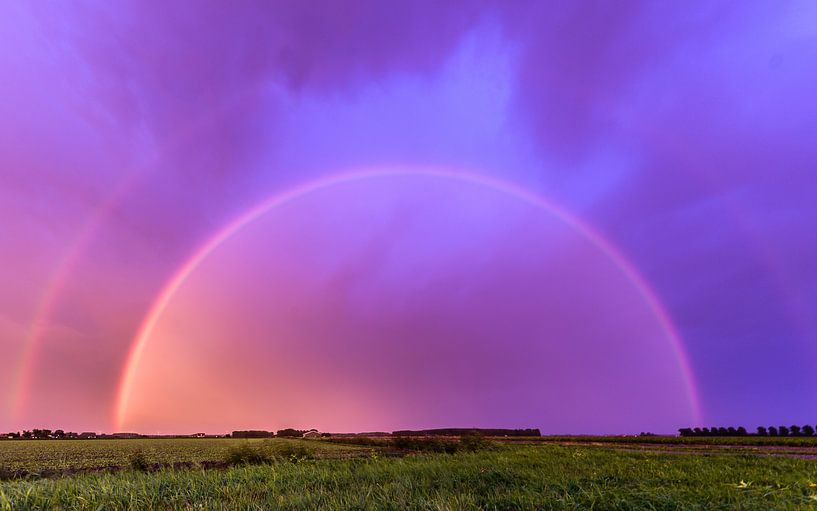 Double arc-en-ciel par Ellen van den Doel