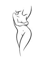 Weibliche Linienkunst II