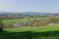 Vallei Brotterrode Oost-Duitsland