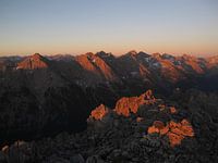 Sunrise in the Mountains