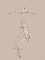 Jonah and the whale, Bible art, religious art.