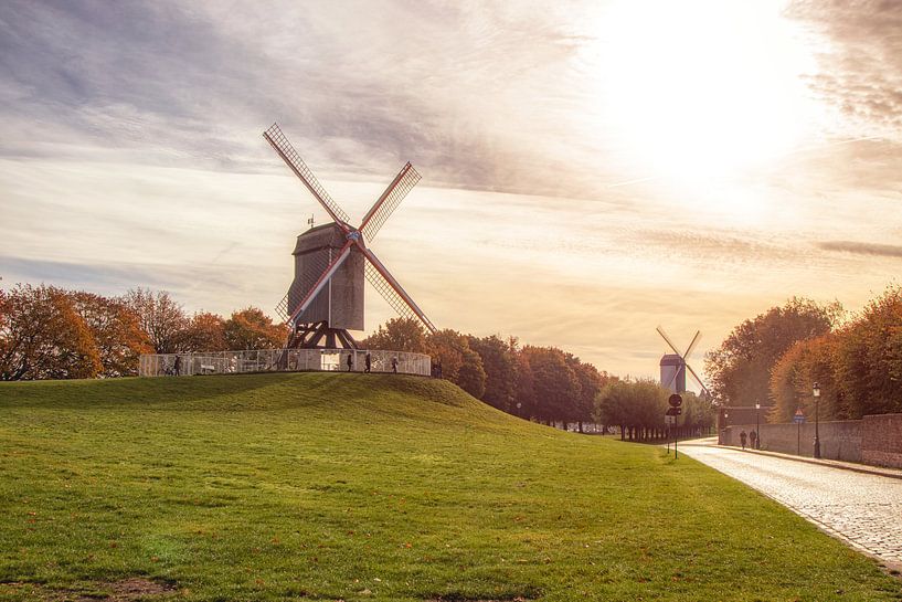 Le moulin de la Maison Saint-Jean, Bruges par Martijn