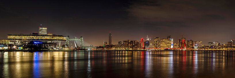Rotterdam, der Fluss Maas von Erik de Klerck