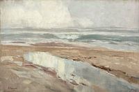 Beach landscape by Hagemeister