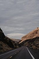 The deserted roads in Oregon, America