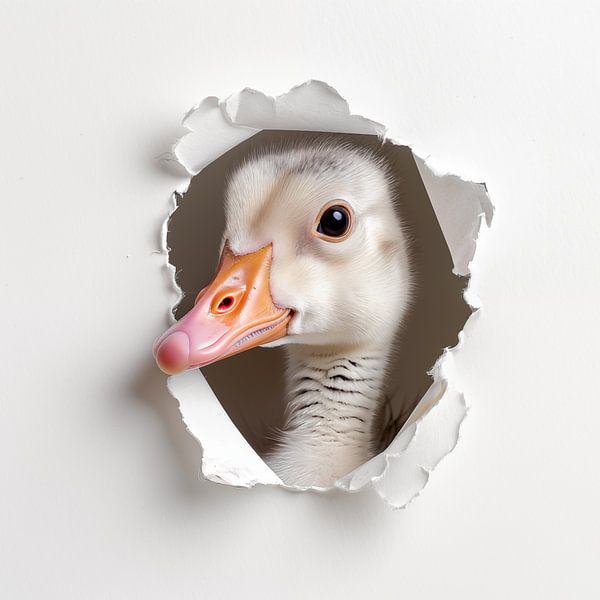 Goose off the wall by TheXclusive Art