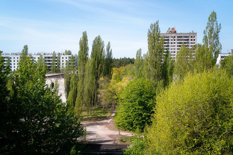 La ville abandonnée Pripyat de Tchernobyl. par Roman Robroek - Photos de bâtiments abandonnés
