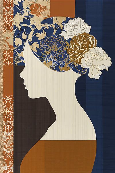 Beauté botanique dans une forme de silhouette épurée par Color Square