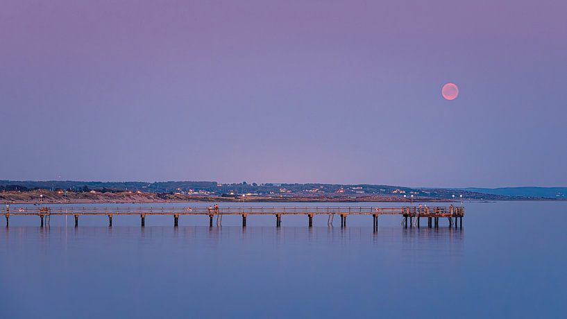 Lune de sang à Falkenberg par Henk Meijer Photography