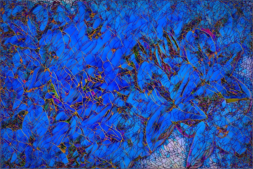 Rhododendron abstract by Francis Dost