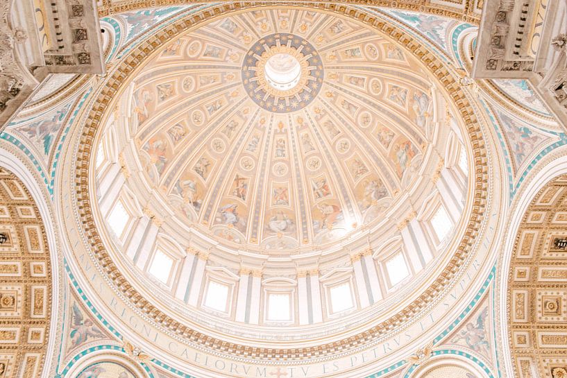 St. Peter's Basilica in the Vatican City, Rome, Italy by Laura de Roeck