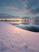 Winterlandschaft IJssel