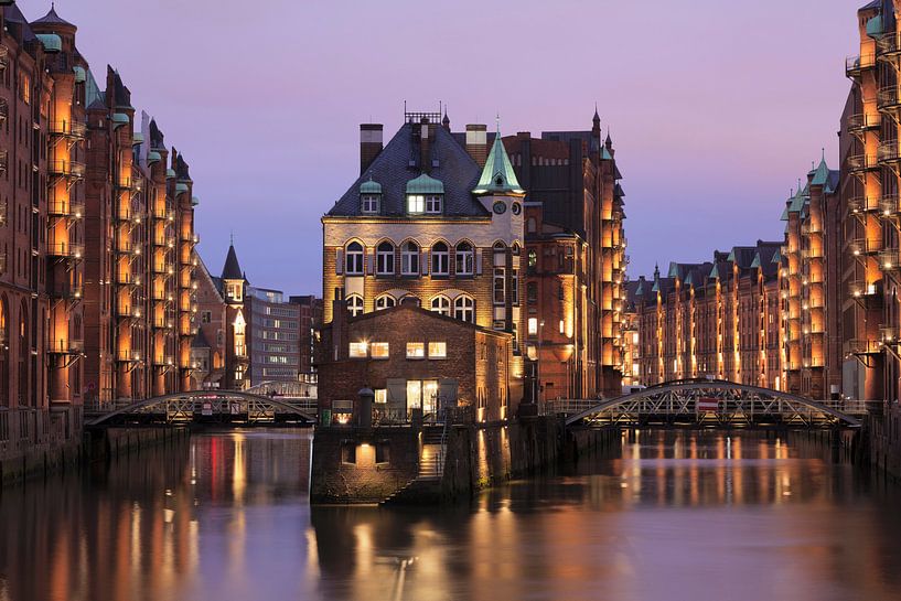 Fleetschlösschen, Speicherstadt, site du patrimoine mondial de l'UNESCO, Hambourg par Markus Lange