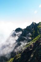 Typical mountains of Madeira island