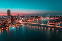 Rotterdam Skyline at Night