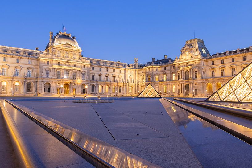 Abend im Louvre von Sander Groenendijk