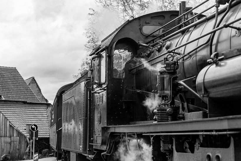 Ankunft der preussischen P9 von Uwe Ulrich Grün