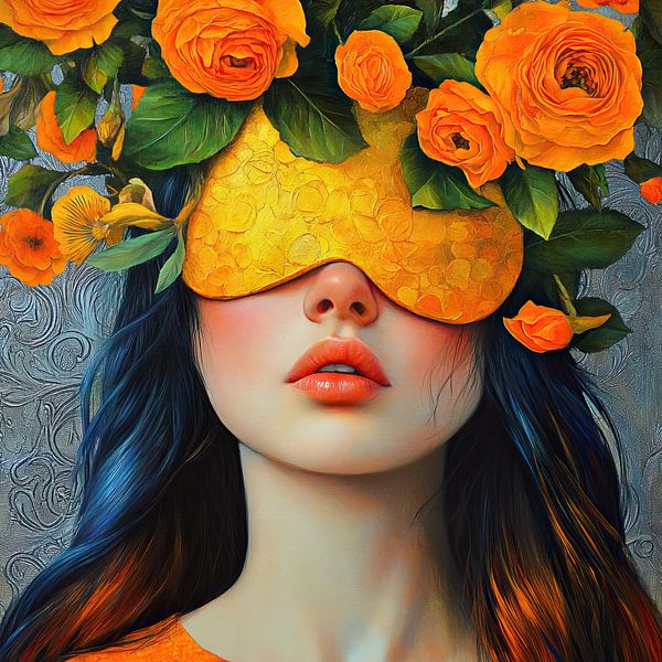 Roses Femme par Peintures accrocheuses