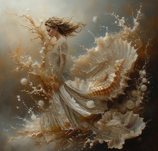 The goddess of the sea by J.a Dijkstra