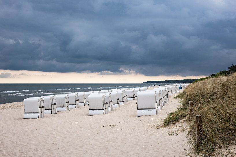 Strandkörbe in Zinnowitz auf der Insel Usedom par Rico Ködder