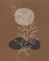 Minimalist autumn landscape 4