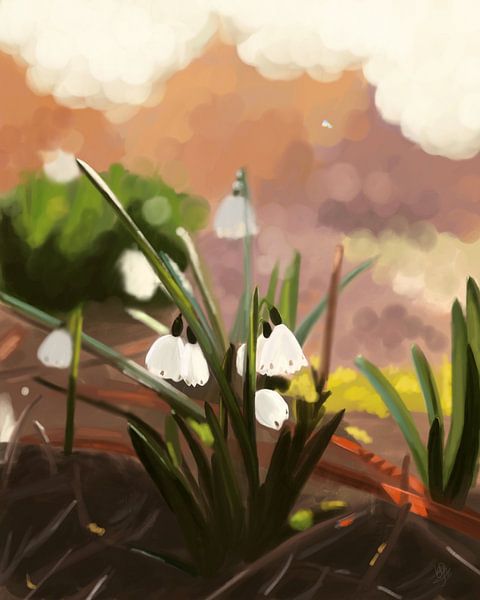 A little spring scene by Alyssa van Niekerk