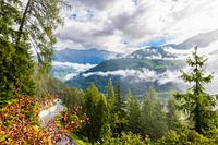 Blick vom Serfauser Bergpass