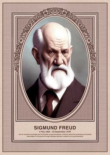 Sigmund Freud by Sahruddin Said