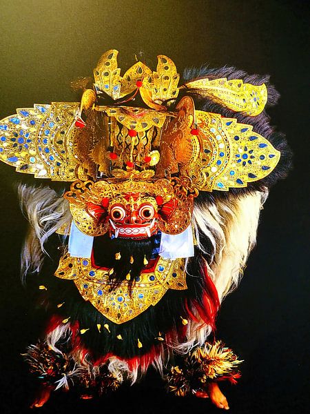 Barong-Tänzer Löwe-Drache von Eduard Lamping