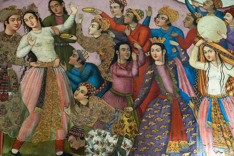 Mural Iran by Jeroen Kleiberg